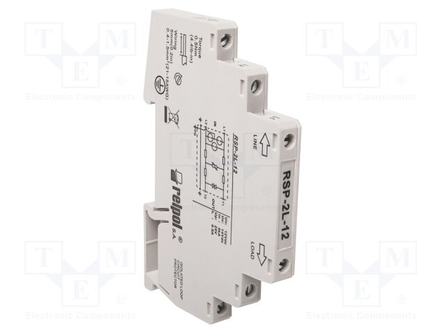 Surge arrester; In 8/20us: 10kA; 9.5VAC; for DIN rail mounting