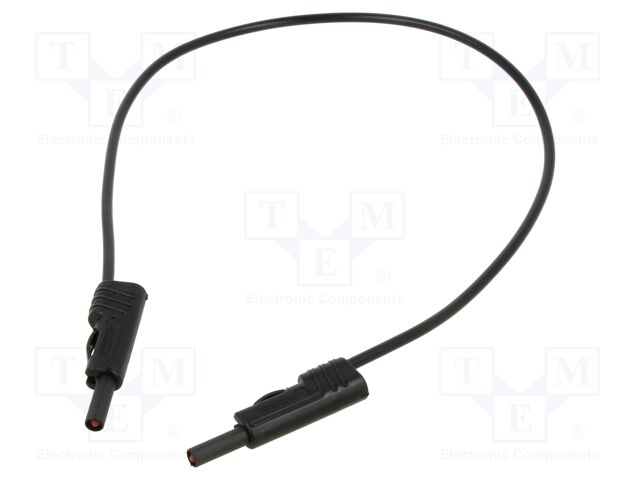 Test lead; 60VDC; 30VAC; 16A; insulated,with 4mm axial socket