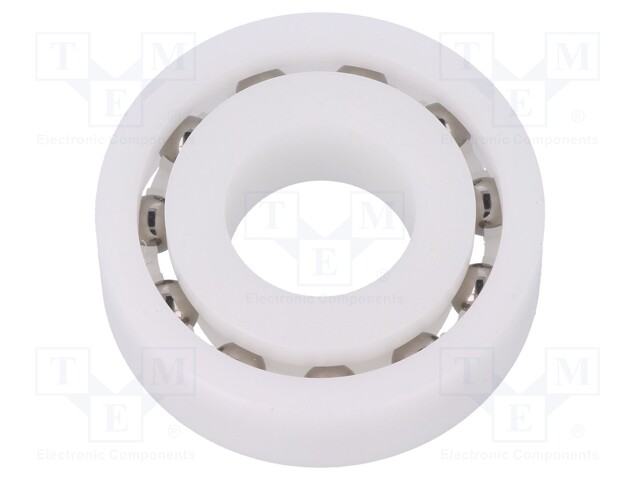 Bearing: ball; Øint: 20mm; Øout: 47mm; W: 14mm; Cage: polyamide