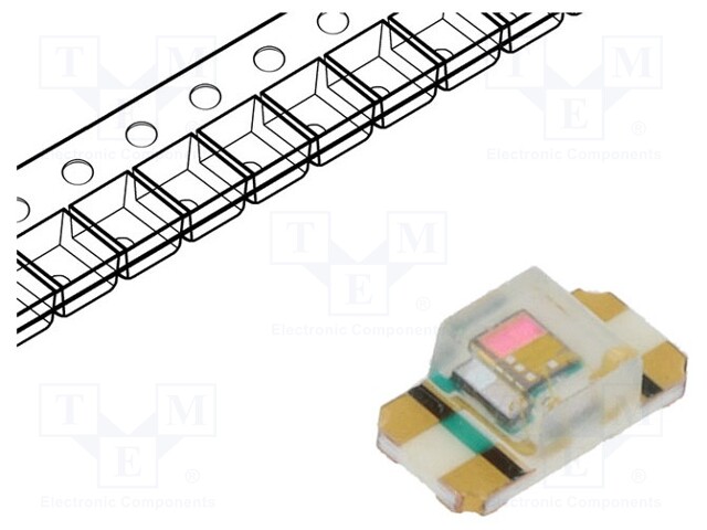Sensor: ambient light; Usup: 2.4÷5.5VDC; Mounting: SMT