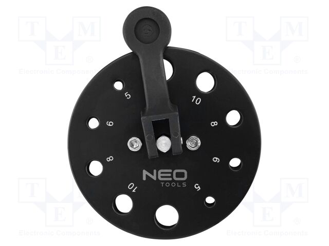 Drill guide; 5÷12mm; drill bits; Holes no: 10