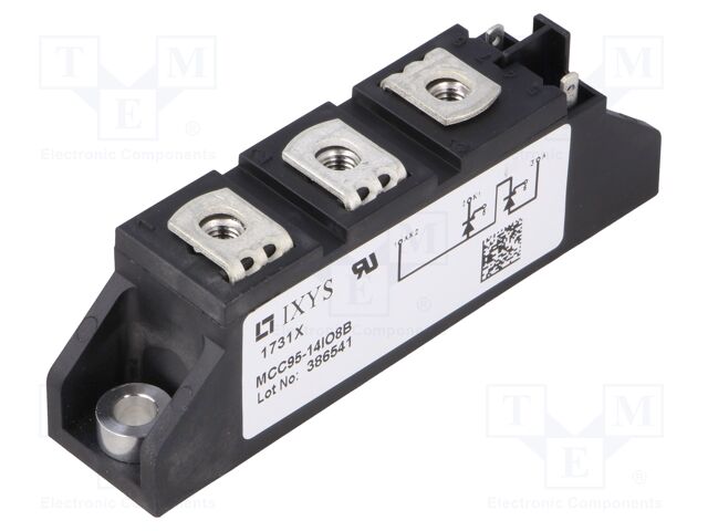 Module: thyristor; double series; 1.4kV; 116A; TO240AA; Ufmax: 1.7V
