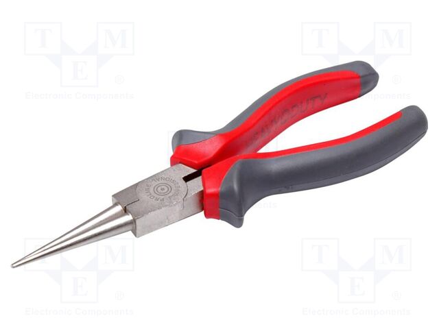 Pliers; round; 160mm; HEAVY DUTY
