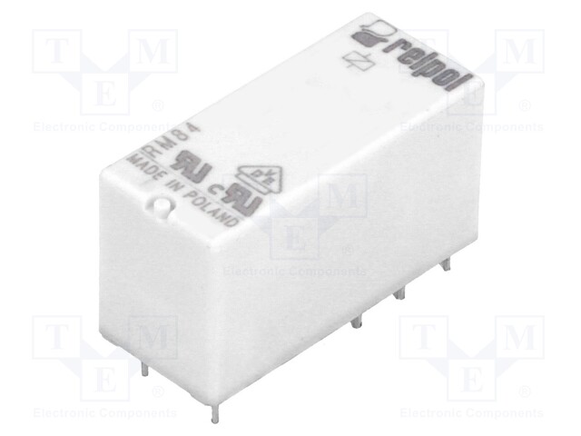 Relay: electromagnetic; DPDT; Ucoil: 24VDC; 8A/250VAC; 8A/24VDC; 8A