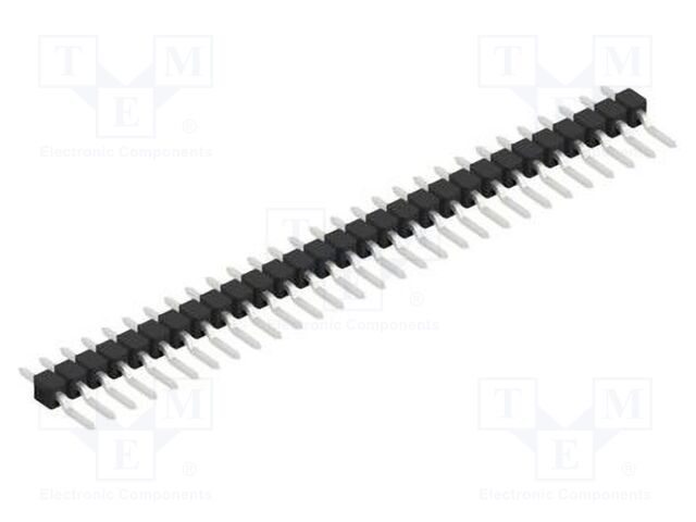 Connector: pin strips; pin header; male; PIN: 29; 2.54mm; SMT; 1x29