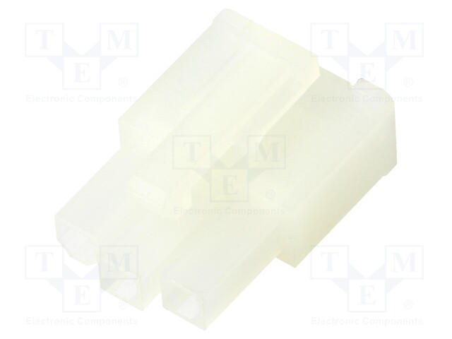 Plug; wire-wire/PCB; female; N42W; 4.2mm; PIN: 3; w/o contacts; 600V