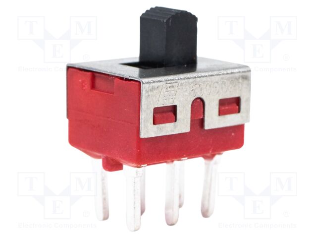 Switch: slide; Pos: 2; DPDT; 2A/250VAC; 5A/28VDC; ON-ON; THT; 500