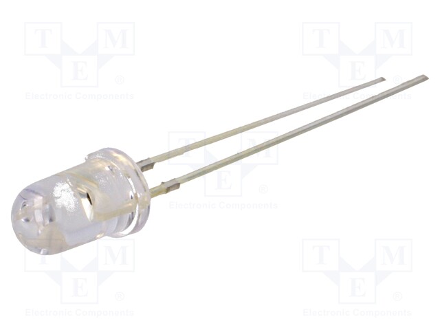 IR transmitter; 5mm; 886-892nm; transparent; 45mW; 20°; THT; 100mA