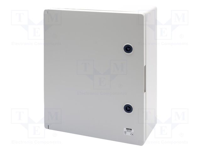 Enclosure: wall mounting; X: 316mm; Y: 396mm; Z: 160mm; 46; grey; IP55