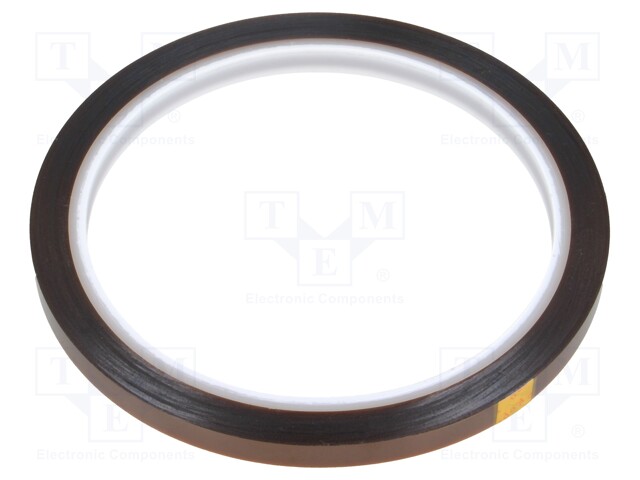 Tape: high temperature resistant; tape; max.230°C; W: 6mm; L: 33m