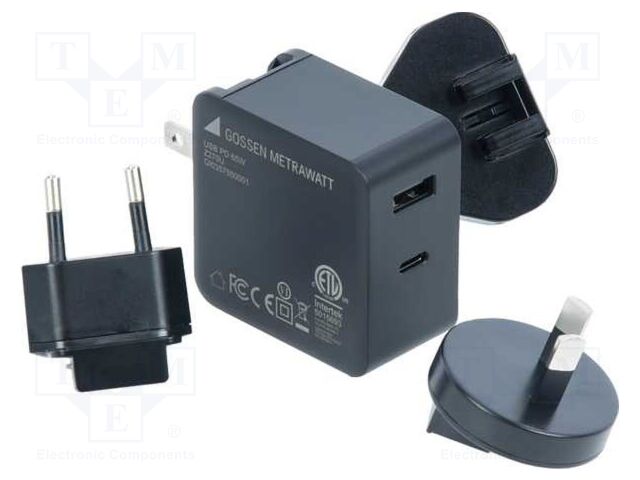 Test acces: power supply; 100÷240VAC