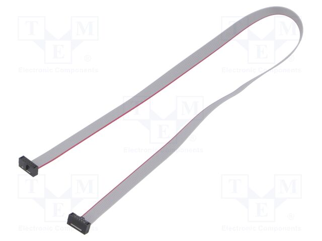 Ribbon cable with IDC connectors; Tape ph: 0.64mm; 393.7mm