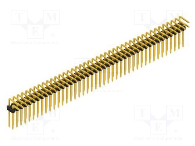 Connector: pin strips; pin header; male; PIN: 84; 2mm; THT; 2x42
