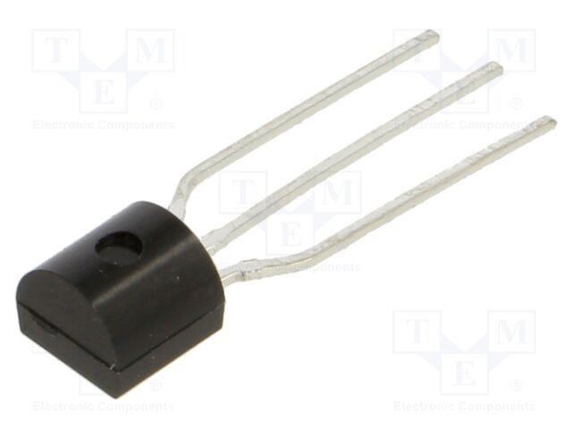 Transistor: P-JFET; unipolar; 2mA; 0.35W; TO92; Igt: 50mA