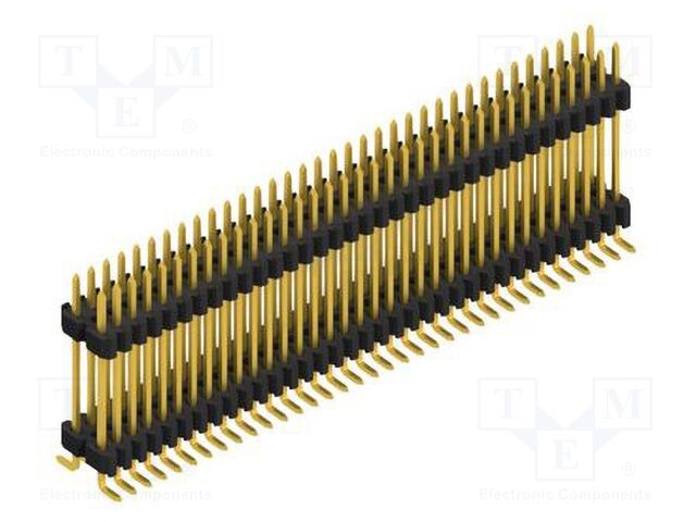 Connector: pin strips; pin header; male; PIN: 70; 1.27mm; SMT; 2x35