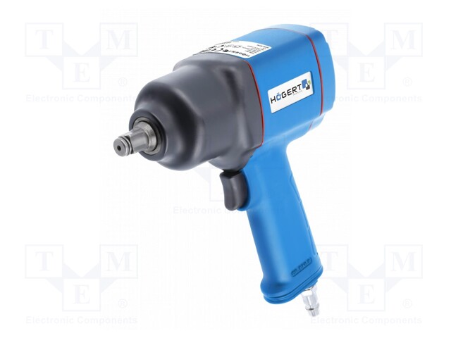 Wrench; impact; pneumatic; 1500Nm; Mounting: 1/2"; 6.3bar; 155l/min