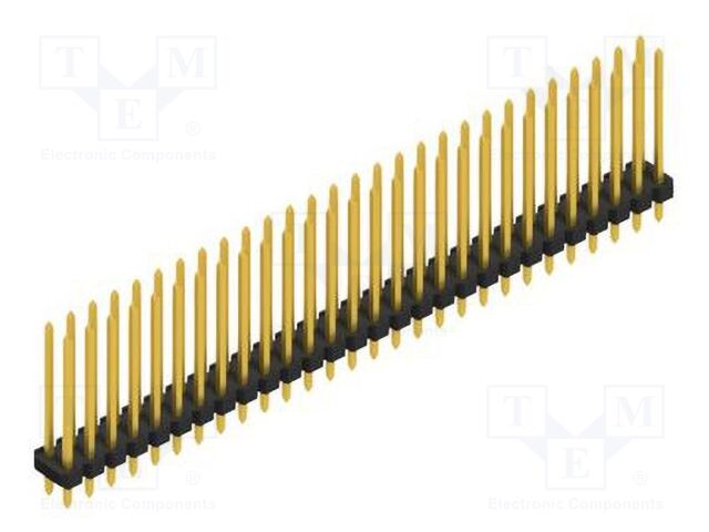 Connector: pin strips; pin header; male; PIN: 56; 2.54mm; THT; 2x28