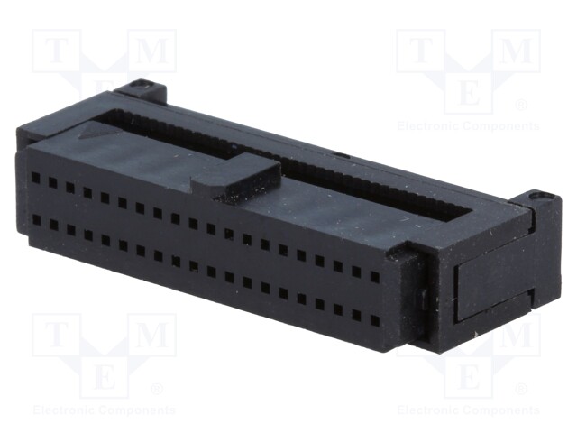 Plug; IDC; female; PIN: 40; IDC; for ribbon cable; 0.635mm