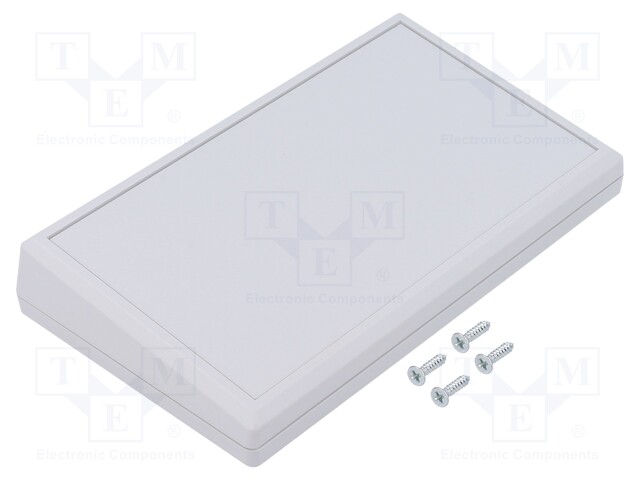 Enclosure: desktop; TENCLOS SLANT SLOPE; X: 145mm; Y: 85mm; ABS