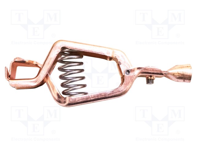 Crocodile clip; 100A; Grip capac: max.27mm; Overall len: 109mm