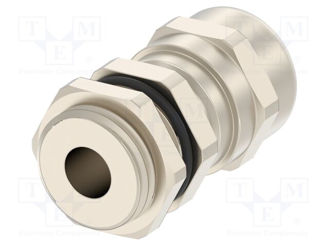 Cable gland; with long thread; PG9; IP68; Mat: brass; Entrelec