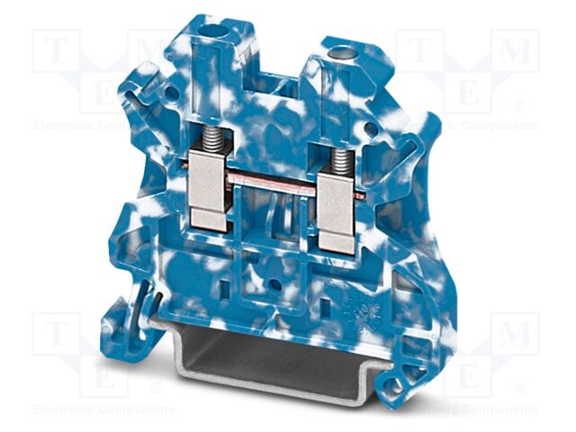 Splice terminal: rail; UT; 32A; 1kV; screw terminal; PA; L: 46.9mm