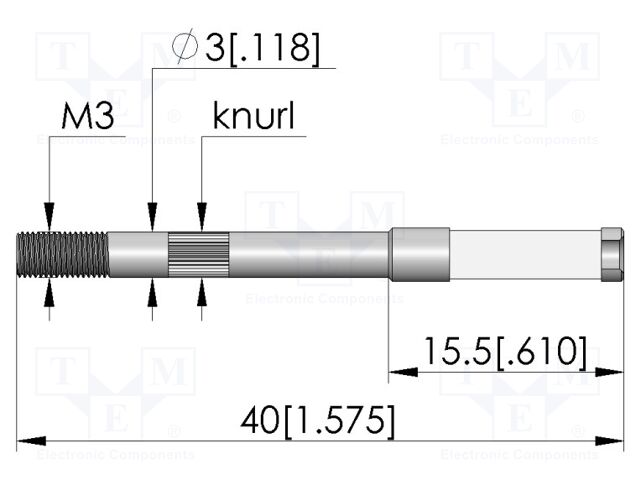 Tool: mounting tool; 2.5mm
