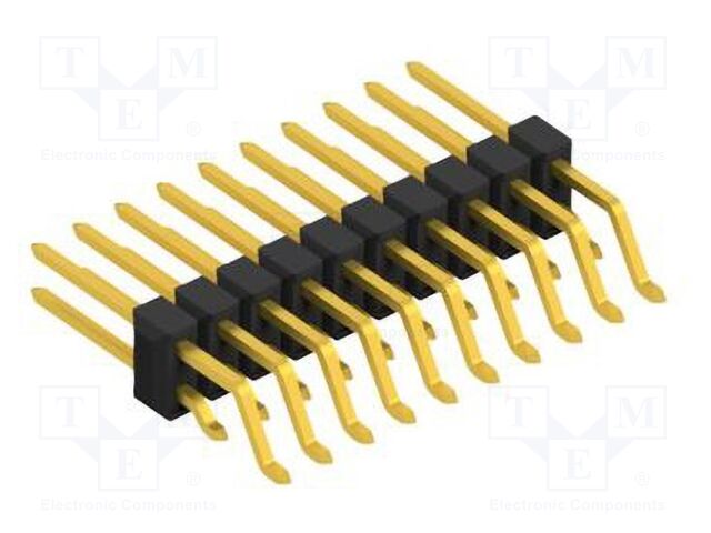 Connector: pin strips; pin header; male; PIN: 20; 2.54mm; SMT; 2x10