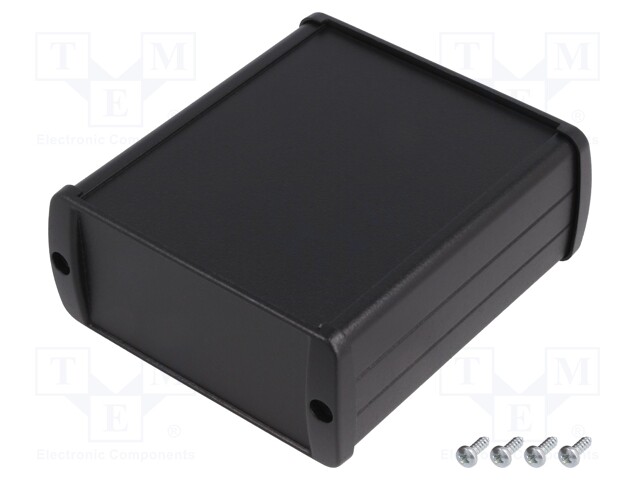 Enclosure: multipurpose; TEKAM; X: 85mm; Y: 100mm; Z: 37mm; aluminium