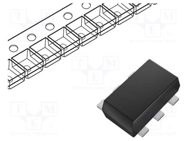 Diode: switching; SMD; 100V; 200mA; 6ns; Package: reel,tape; SOT563
