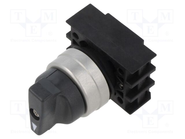 Switch: rotary; 22mm; Stabl.pos: 3; grey; IP65; prominent; Pos: 3