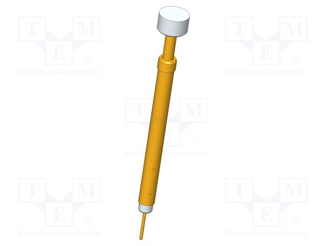 Needle-like test probe; Operational spring compression: 4.2mm