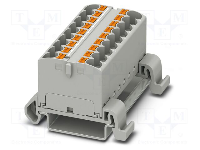 Splice terminal: rail; 32A; 800V; push-in; PA; 0.2÷6mm2; W: 55.4mm