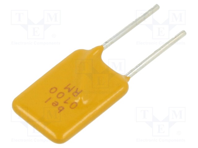 Fuse: PTC polymer; 1A