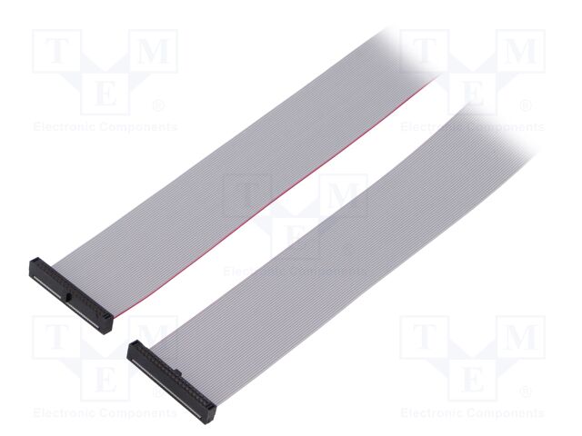 Ribbon cable with IDC connectors; Tape ph: 0.64mm; 508mm