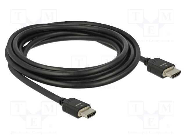 Cable; HDMI plug,both sides; HDMI 2.1,Ultra High Speed; Len: 3m