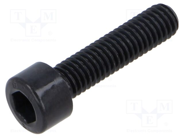 Screw; M6x25; Head: cheese head; steel; ISO 4762