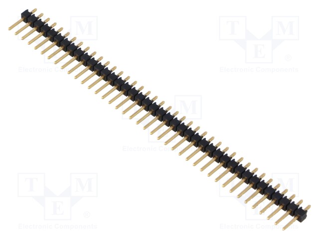 Connector: pin strips; pin header; male; PIN: 40; straight; 2.54mm