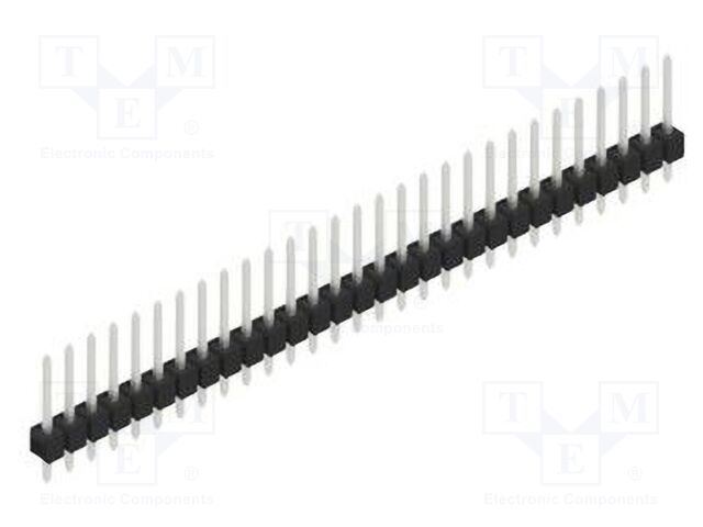Connector: pin strips; pin header; male; PIN: 29; 2.54mm; THT; 1x29