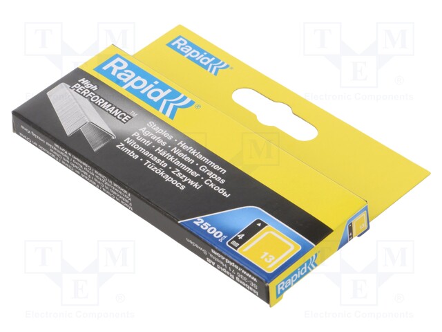 Staples; 4mm; 2500pcs; TYP 13
