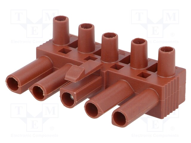 Connector: pluggable terminal block; screw terminal; male; 16A