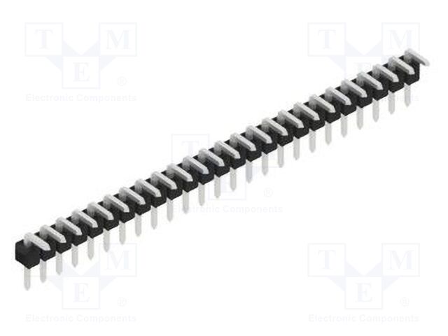 Connector: pin strips; pin header; male; PIN: 25; 2.54mm; THT; 1x25