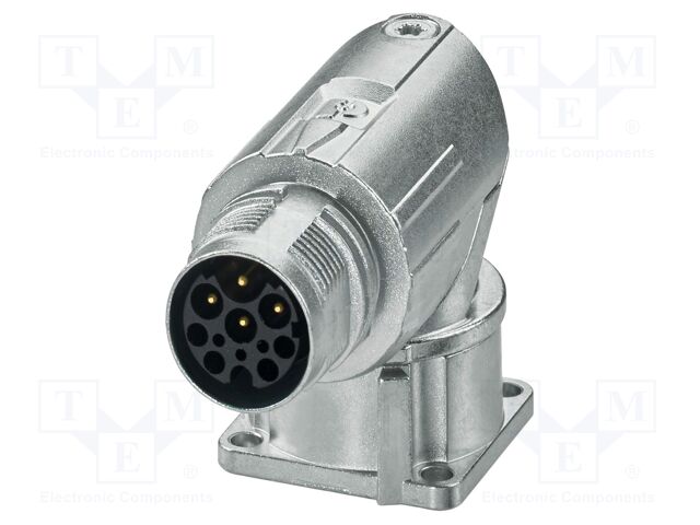 Connector: M17; socket; M17 PRO; PIN: 9(5+4); 630V; 3.6A,14A; IP67