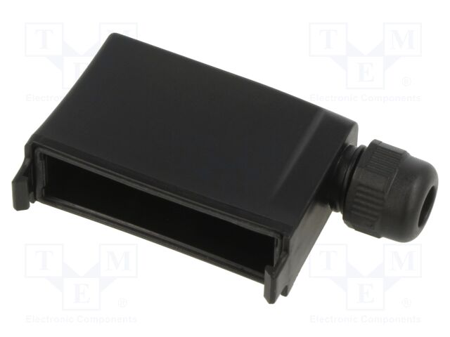Protection terminal cover with gasket; IP65; 65.4x17.4x38.6mm