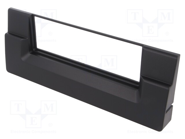 Radio mounting frame; BMW; 1 DIN; black