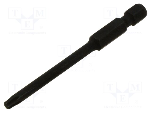 Screwdriver bit; Torx®; TX15; Overall len: 70mm