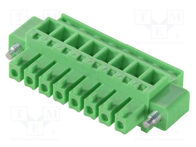 Pluggable terminal block