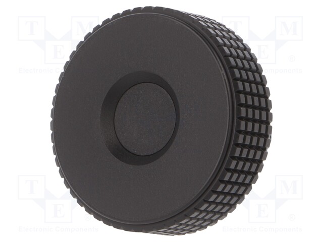 Knob; Ø: 50mm; Ext.thread: M10; 20mm; H: 33mm; technopolymer (PP)