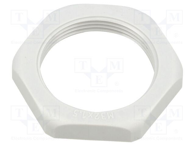 Nut; M32; PA; Thread: metric; Pitch: 1.5; for cable glands