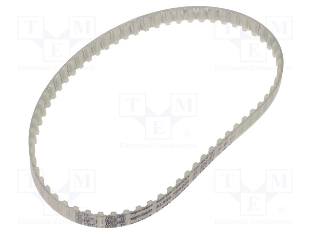 Timing belt; T5; W: 8mm; H: 2.2mm; Lw: 320mm; Tooth height: 1.2mm